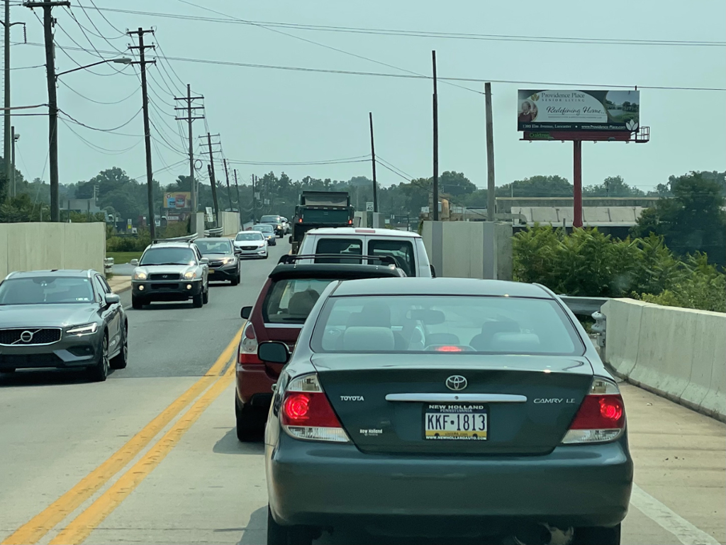 Photo of a billboard in Bausman