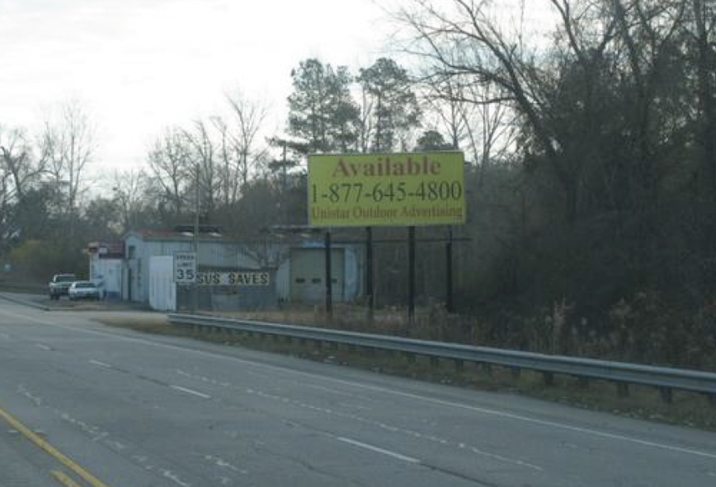 Photo of a billboard in Salters