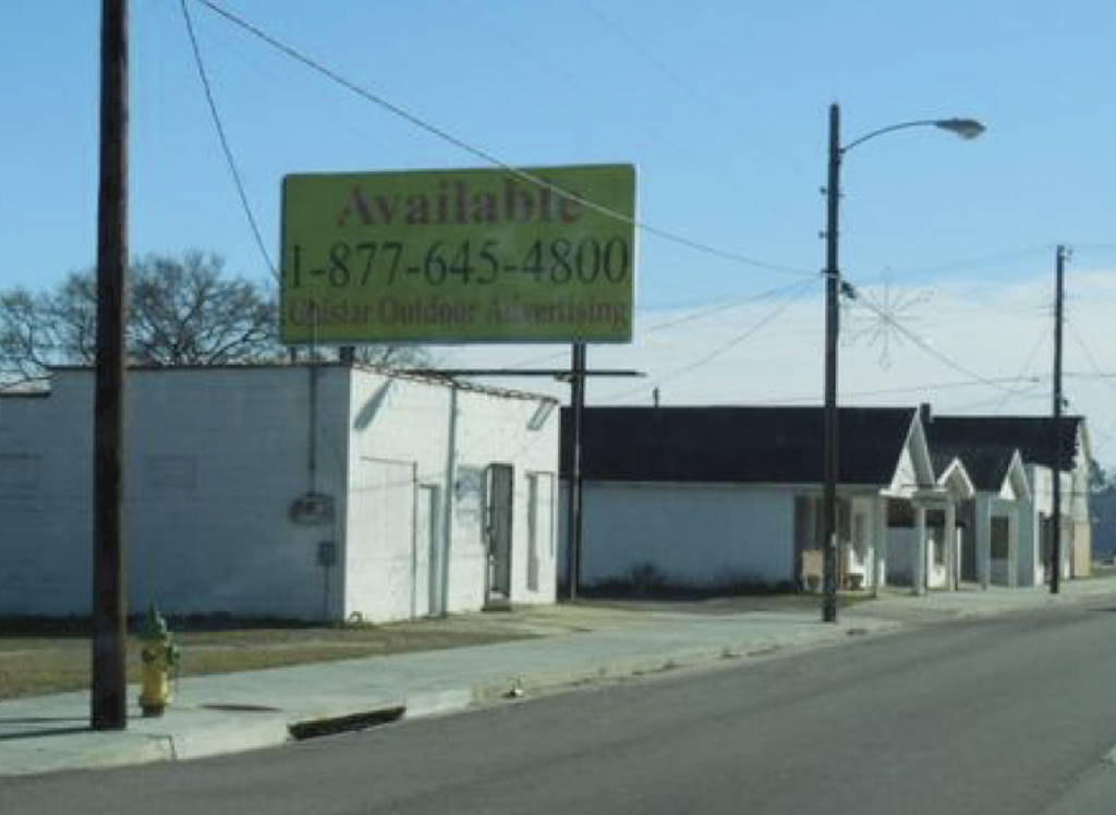 Photo of a billboard in Andrews