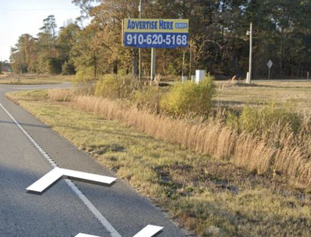 Photo of a billboard in New Zion