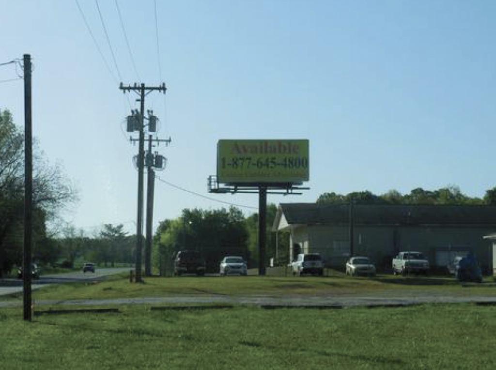 Photo of a billboard in Fountain Inn