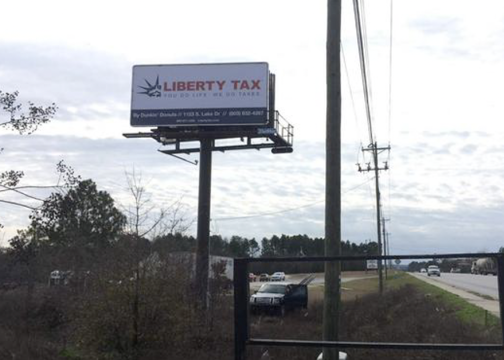 Photo of a billboard in Lexington