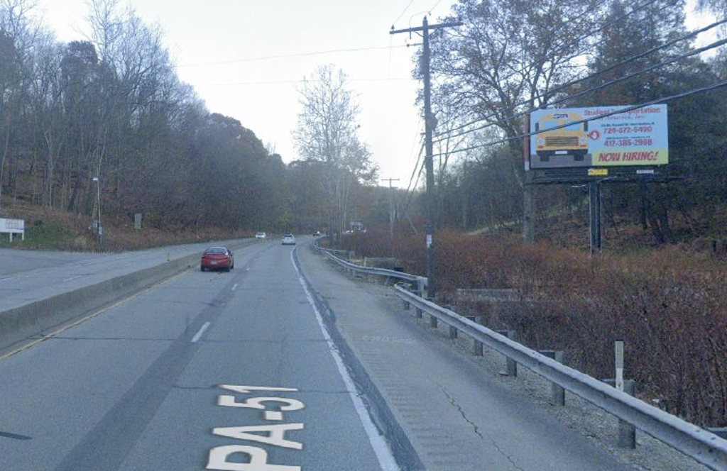 Photo of a billboard in Finleyville