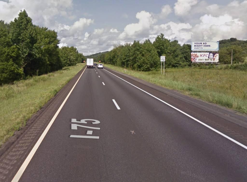 Photo of a billboard in Vonore