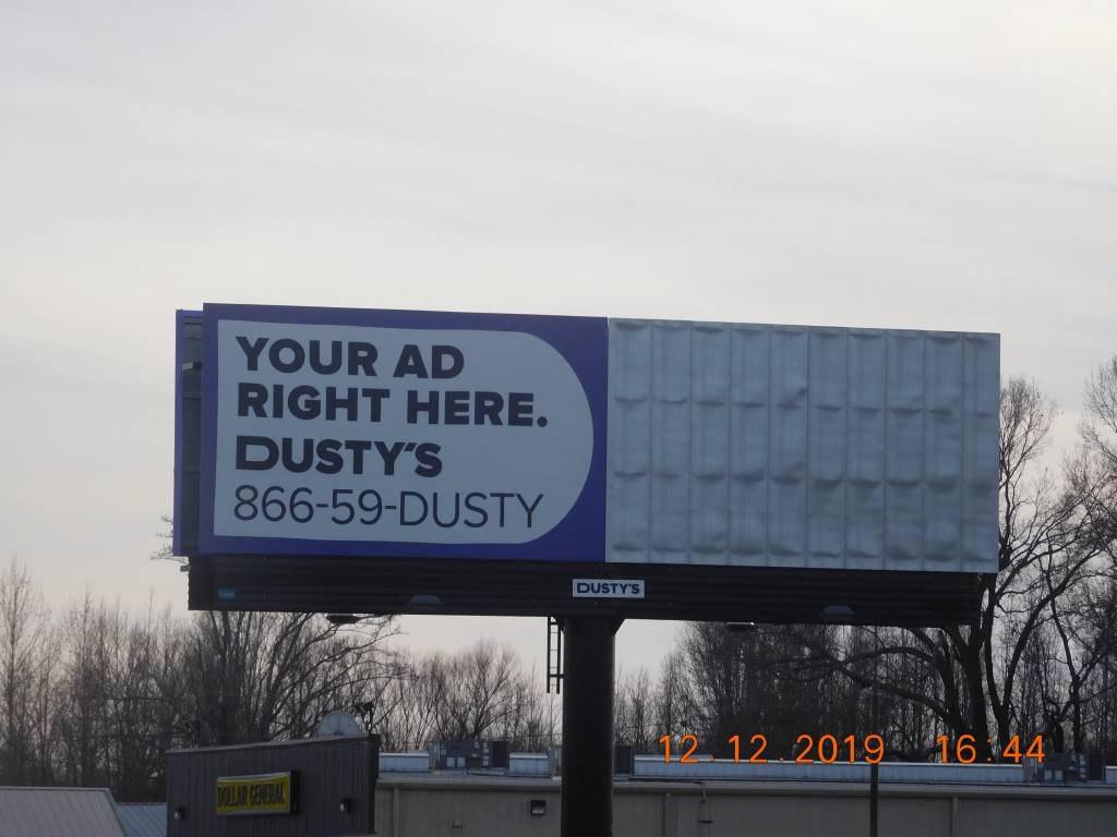 Photo of a billboard in Jacks Creek