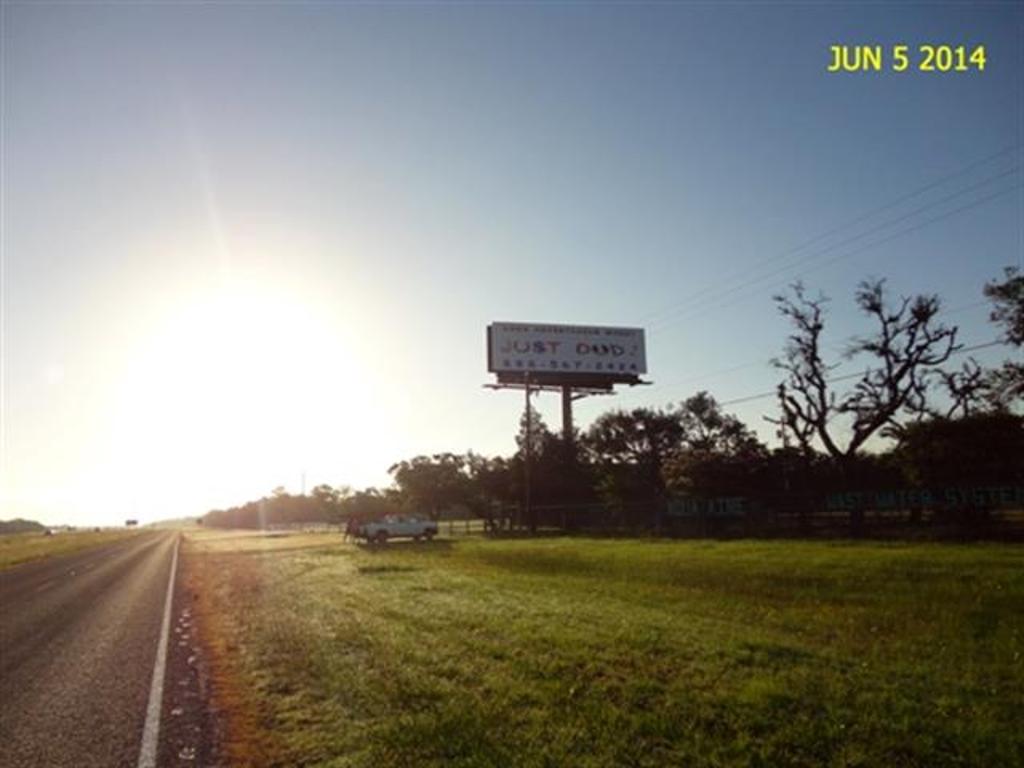 Photo of a billboard in Inez
