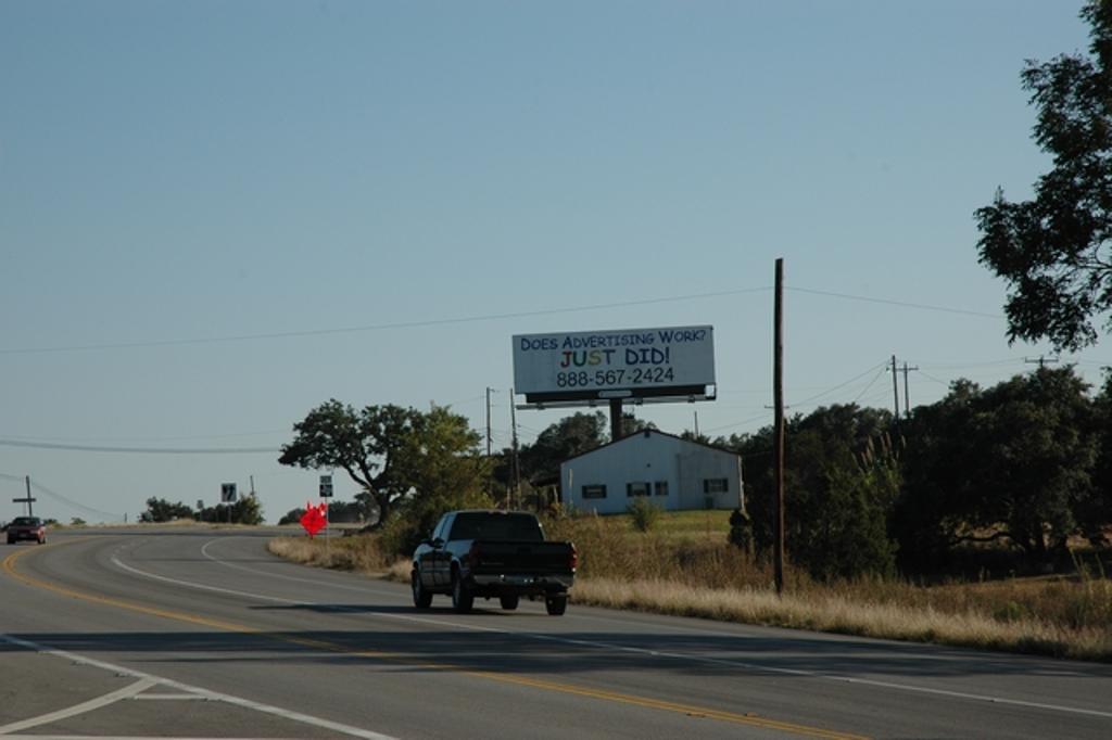 Photo of a billboard in Blanco