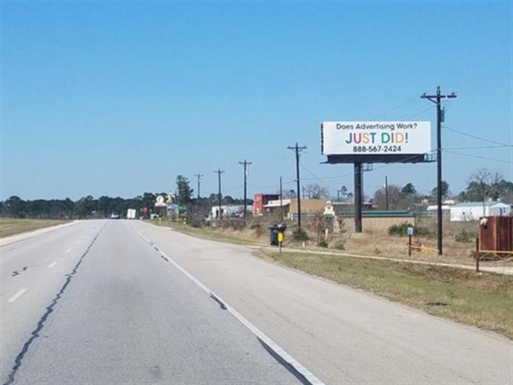 Photo of a billboard in Bastrop