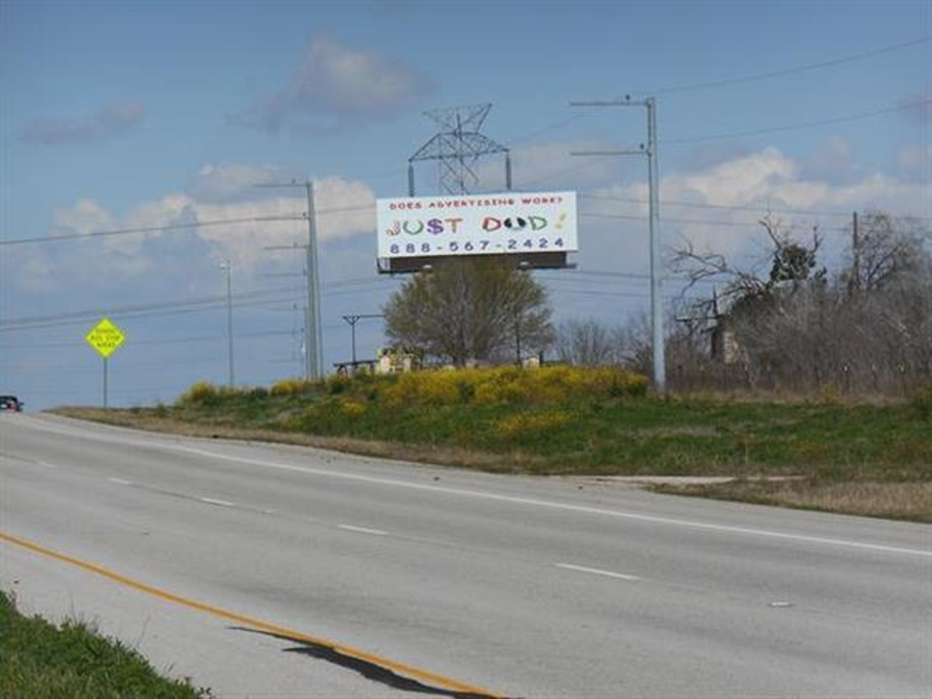 Photo of a billboard in Lockhart