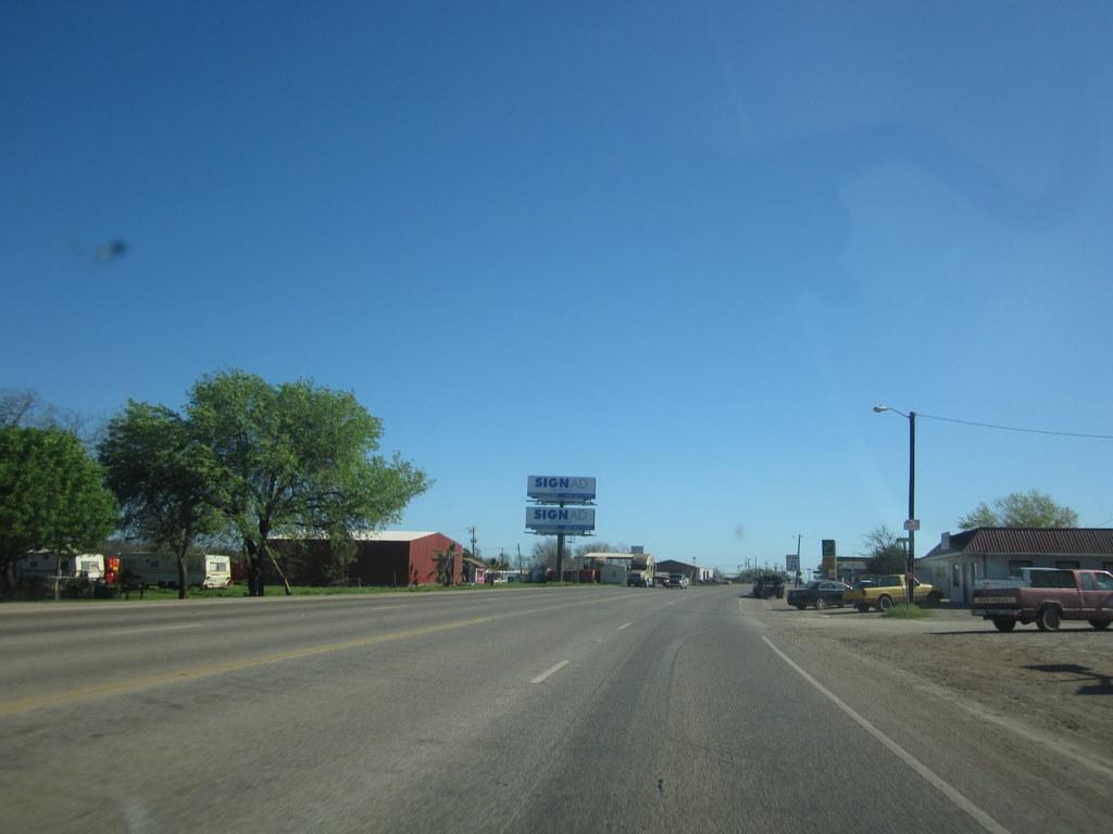 Photo of a billboard in Cotulla