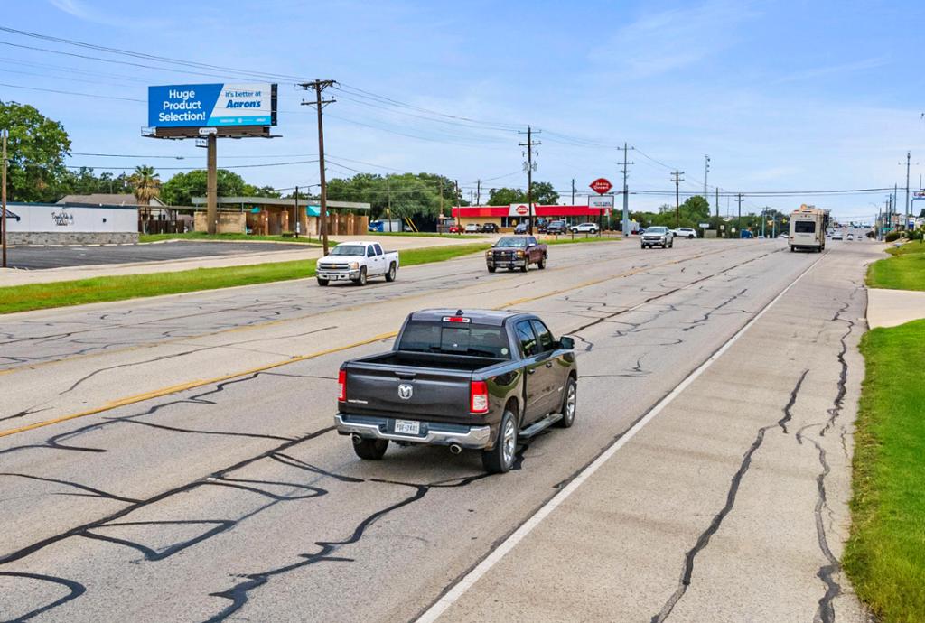 Photo of a billboard in Poth