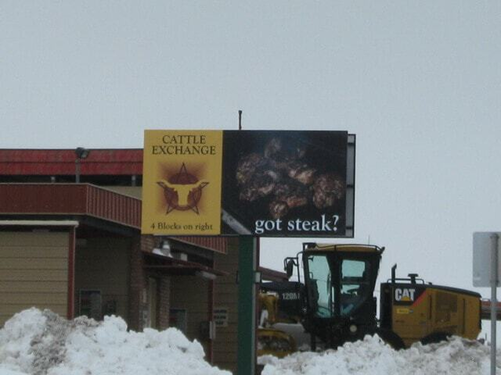 Photo of a billboard in Shattuck