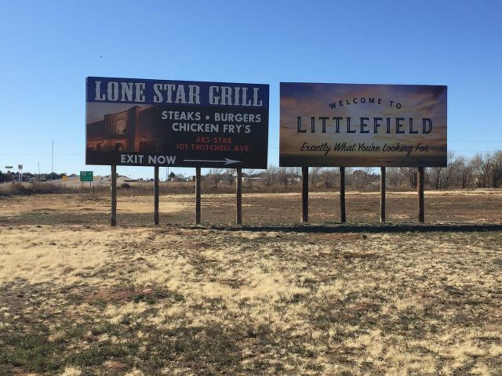 Photo of a billboard in Anton