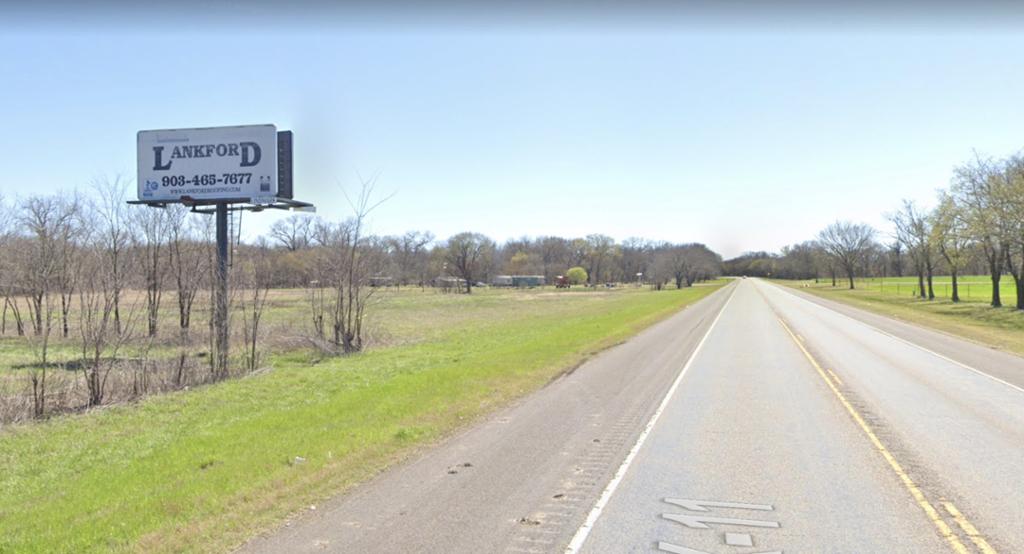 Photo of a billboard in Tom Bean