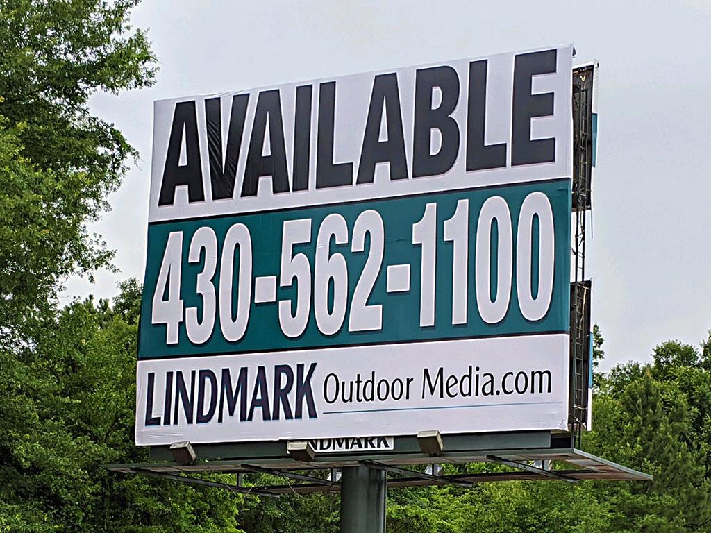 Photo of a billboard in Troup