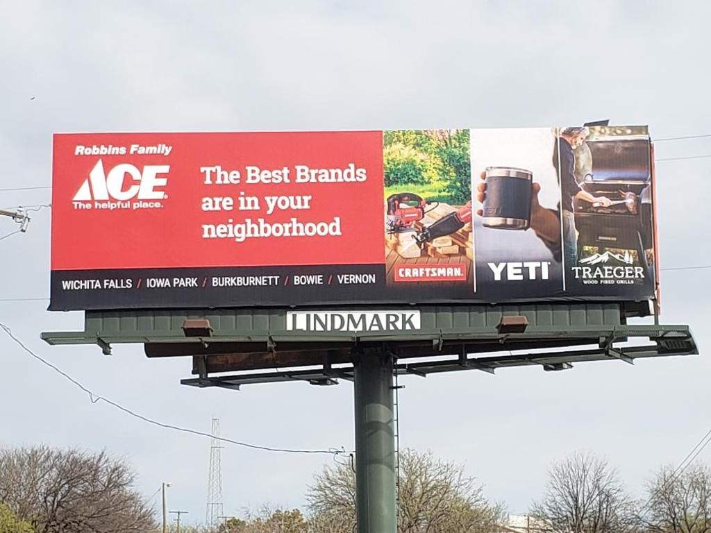 Photo of a billboard in Burkburnett