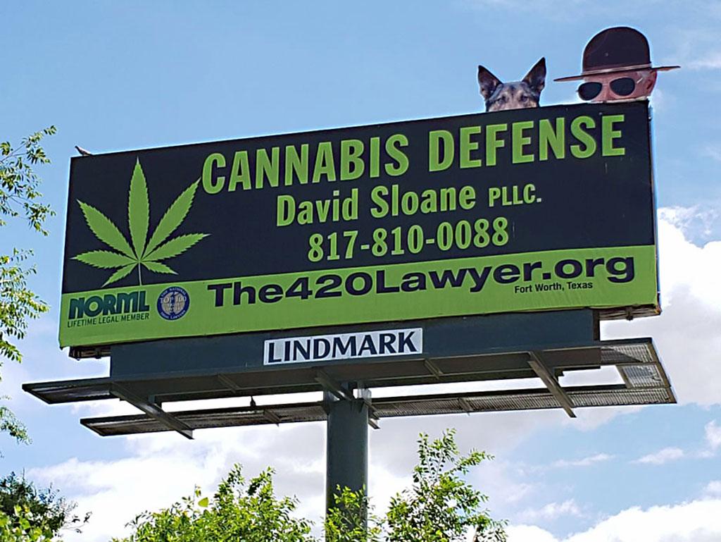 Photo of a billboard in Quanah