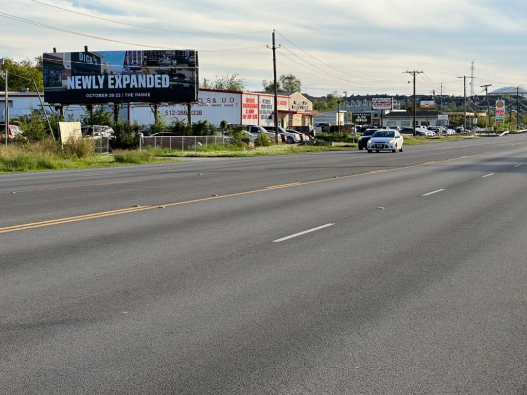 Photo of an outdoor ad in Cedar Park