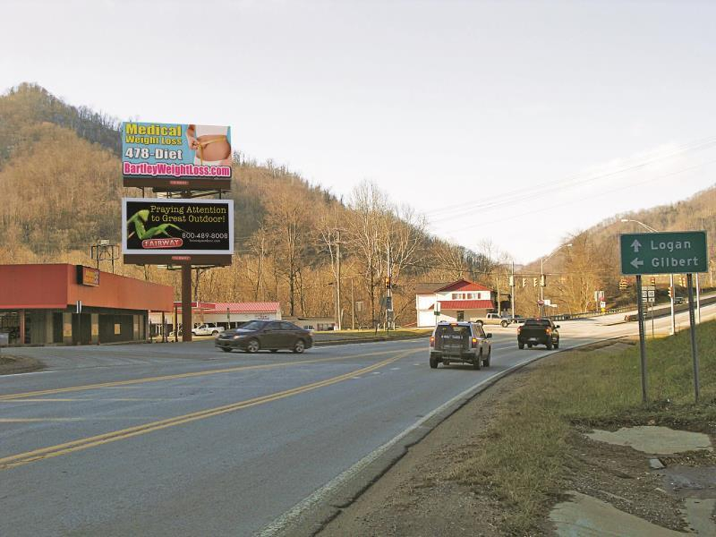 Photo of a billboard in Pemberton