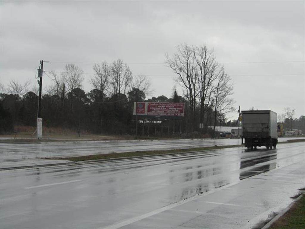 Photo of an outdoor ad in New Bern