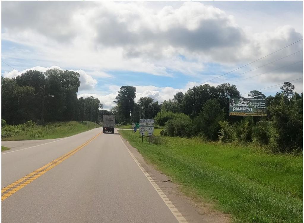 Photo of a billboard in Modoc
