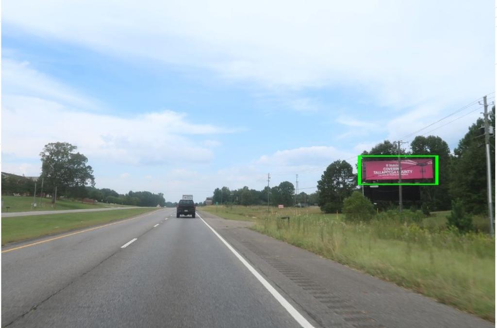 Photo of a billboard in Alex City
