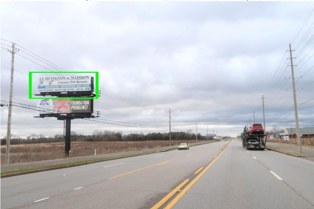 Photo of a billboard in Madison