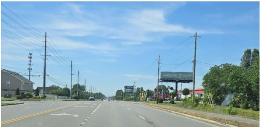 Photo of a billboard in Capshaw