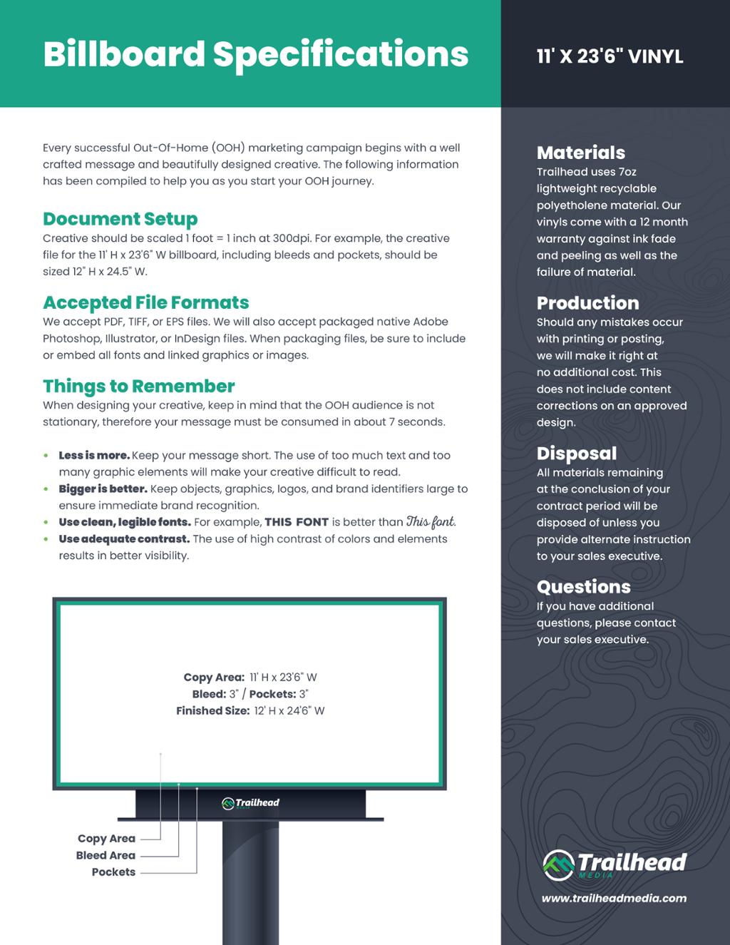 Photo of a billboard in Bradley