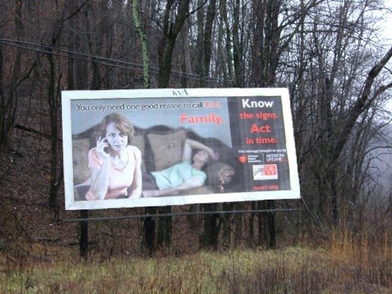 Photo of a billboard in Midway