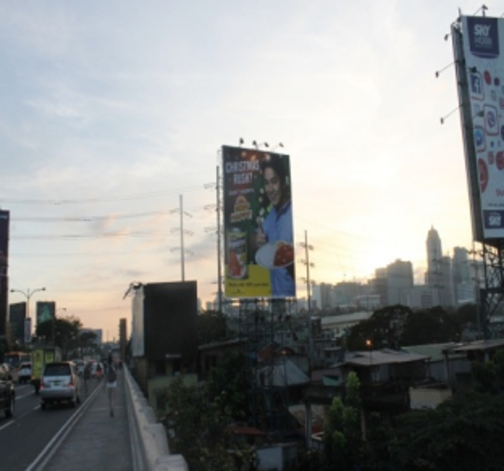 Photo of a billboard in Pasig