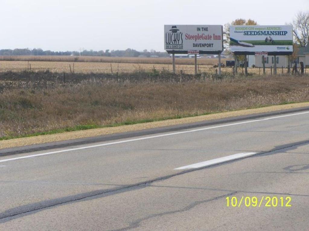 Photo of a billboard in Maquoketa